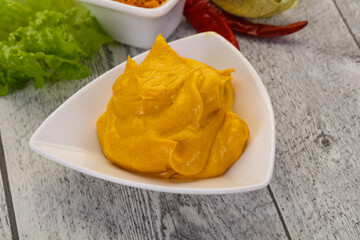 Curry sauce in the bowl