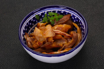 Pork ear snack