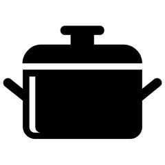 
A large cooking pot used for cooking food called stock pot
