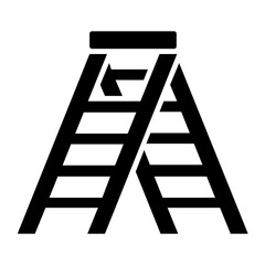 
A step ladder for climbing 
