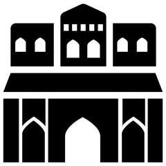 Fototapeta premium A famous building in italy, duomo di monreale 