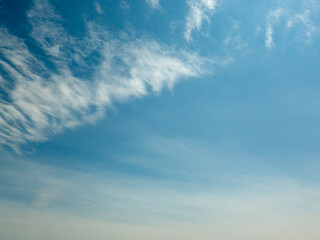 Obraz premium blue sky with clouds