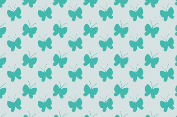 Naklejka na ściany i meble Beautiful butterfly pattern design. Suitable for wallpapers and backgrounds.