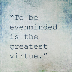 Inspirational quote  by ancient Greek philosopher Heraclitus on textured background image