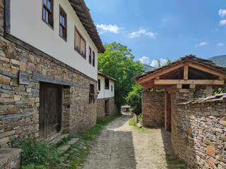 Fototapeta na wymiar Village of Kovachevits, Blagoevgrad Region, Bulgaria