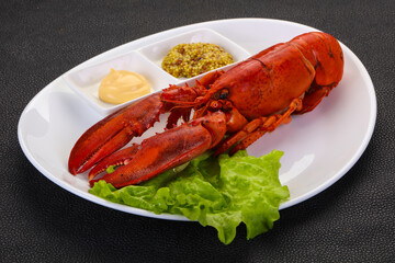 Luxury Lobster with sauce