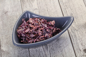 Cole slaw salad with cabbage