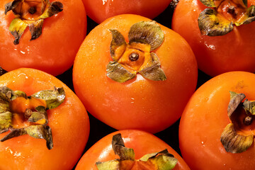 Hong Kong 2020 : Persimmon Is One Of The Traditional Fruits Of The Mid-Autumn Festival