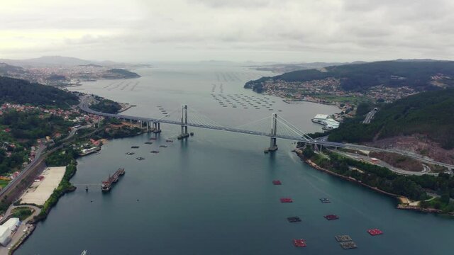 Puente de Rande, Vigo, Redondela, Galicia, Spain