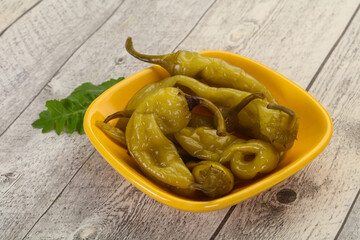 Pickled green pepper