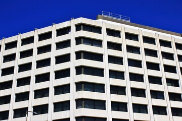 Fototapeta premium View of hotel apartments in Athens, Greece.