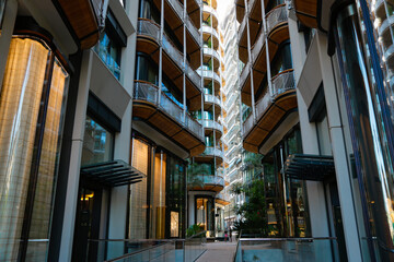 Monaco-Montecarlo, wonderful city of the cote-d‚ÄôAzur with its luxury shops and architectures,...