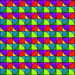 pattern seamless vector multicolored abstraction