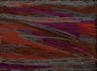 gray black red and brown gradient, pastel crayons abstract texture background for your design