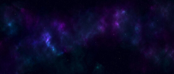 Obraz premium star sky wallpaper with nebula