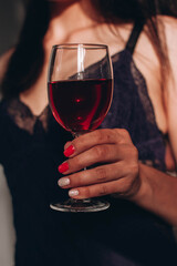  glass of wine
