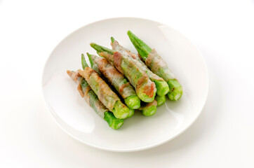 オクラの豚バラ肉巻き
