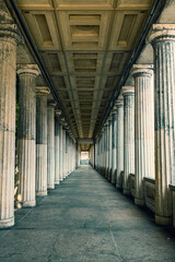 portico arcade colonnade alte nationalgalerie berlin germany © Alexander Baumann