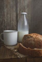 milk and bread