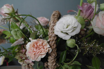Beautiful flower basket