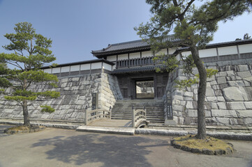 Obraz premium 亀田城