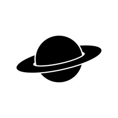 Saturn icon vector