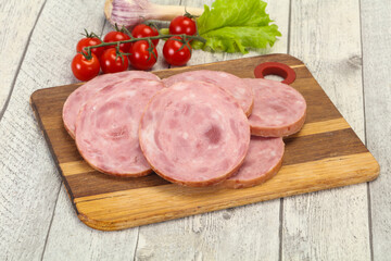Natural ham made from pork