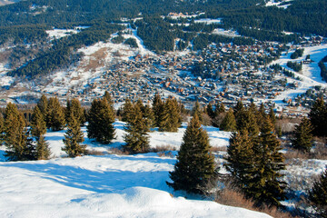 Meribel Les Trois Vallees 3 Valleys ski area French Alps France