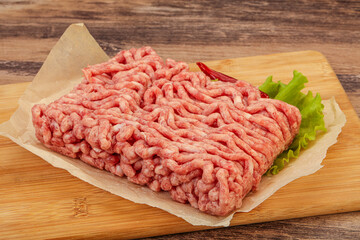Minced meat - pork and beef