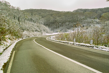 雪の西吾妻スカイバレー