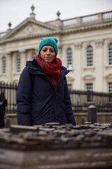 photography of woman traveling in europe