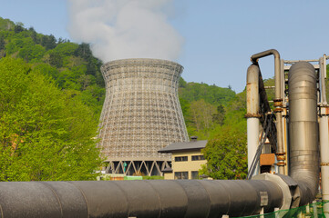 松川地熱発電所