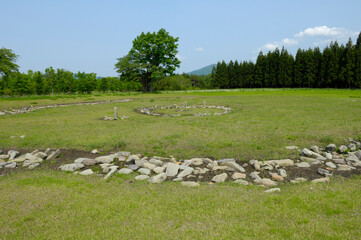 Naklejka premium 環境列石