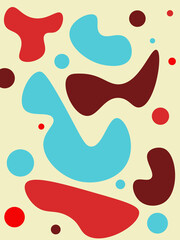 Summer. Modern, trendy design for social media. Contemporary art. Creative conceptual and colorful collage. Copyspace to insert your ad, text, image. Seamless styled. Watercolor, geometric, lines.