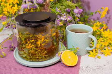 St John's wort tea