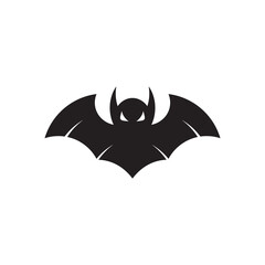 Bat animal logo and symbol design template