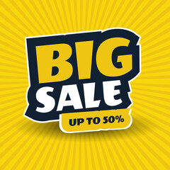 Naklejka na ściany i meble Flash sale discount banner template promotion Premium Vector 
