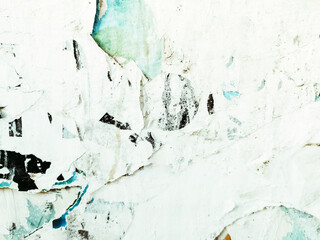 Old ripped blank torn grunge posters texture background