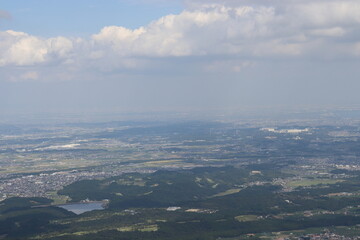 日本の入道ヶ岳と呼ばれる山の山頂の絶景。みんなに伝えたい。