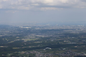 Obraz premium 日本の入道ヶ岳と呼ばれる山の山頂の絶景。みんなに伝えたい。