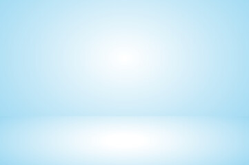 abstract room studio background, empty background blue.