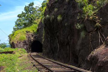 Upcountry mainline railway track Sri Lanka
