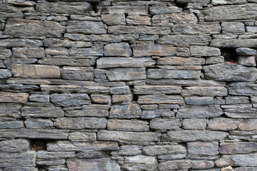 Texture background masonry castle made of stone.