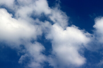 blue sky with clouds