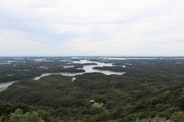 日本の志摩の景色