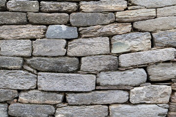 Fototapeta premium Stone rock texture wall background.