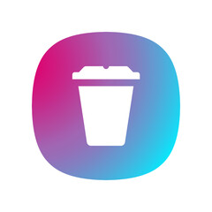 Disposable Cup - Button