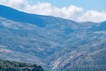 Obraz premium mountainous landscape in southern Spain