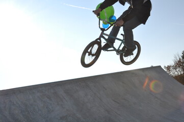 Obraz premium BMX Ramp Air