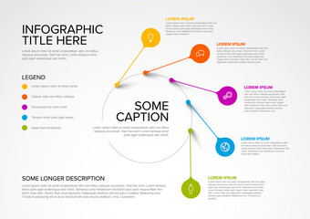 Vector multipurpose Infographic template